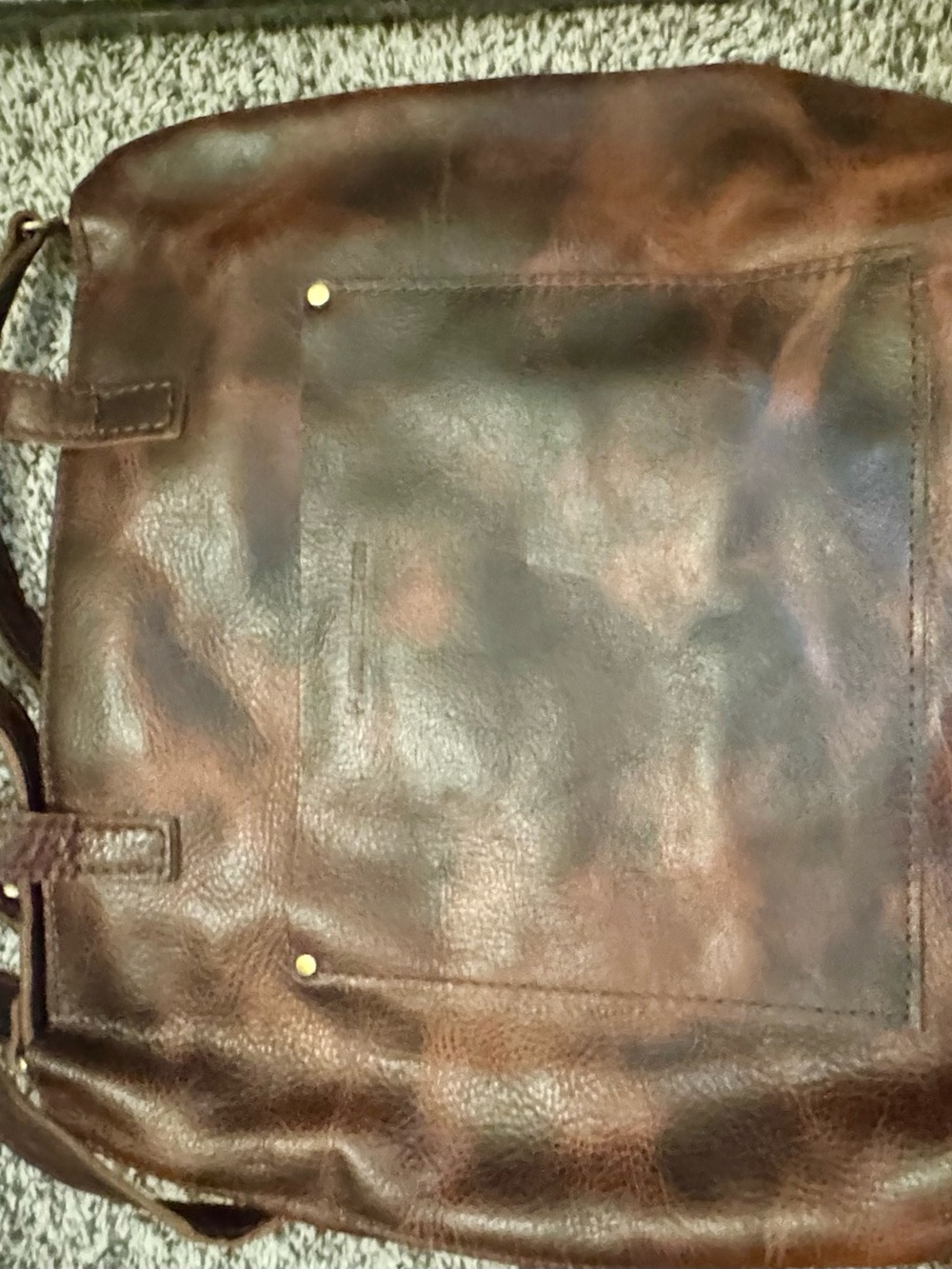 Brown Leather Tote Bag - Portland leather